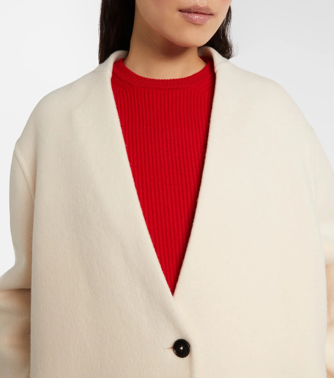 Moncler Genius - + Jil Sander virgin wool down coat