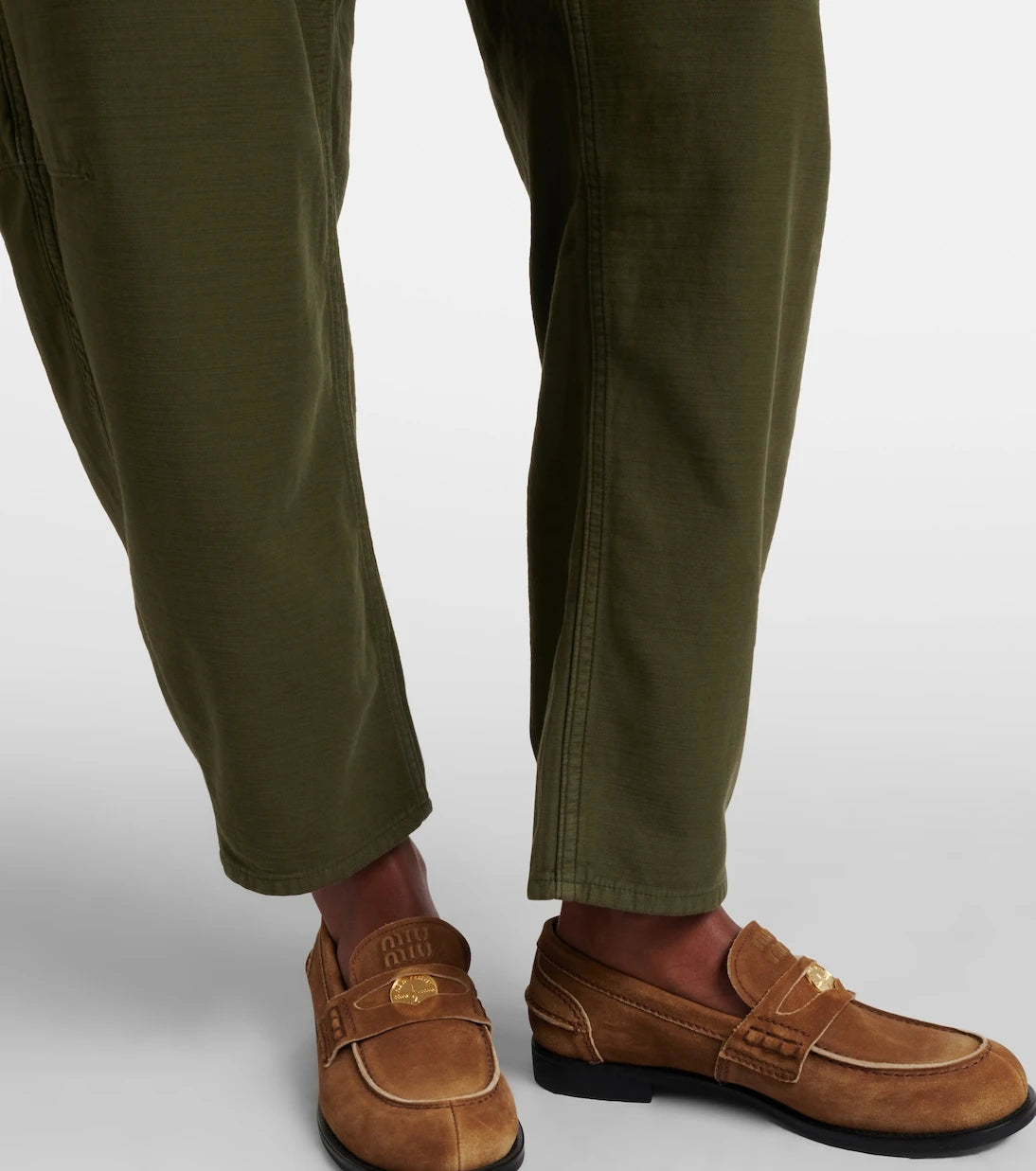 Polo Ralph Lauren - Cotton barrel-leg pants