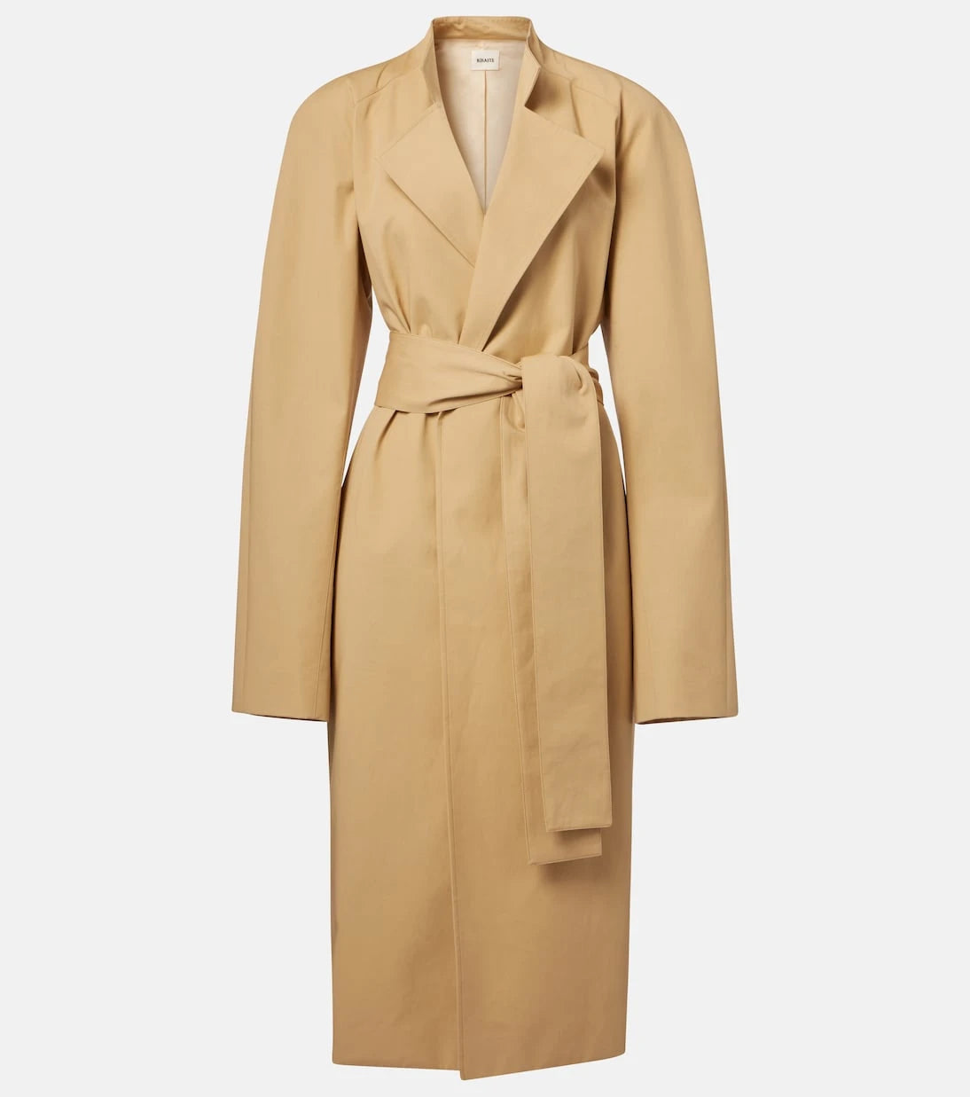 Khaite - Lagden cotton gabardine coat