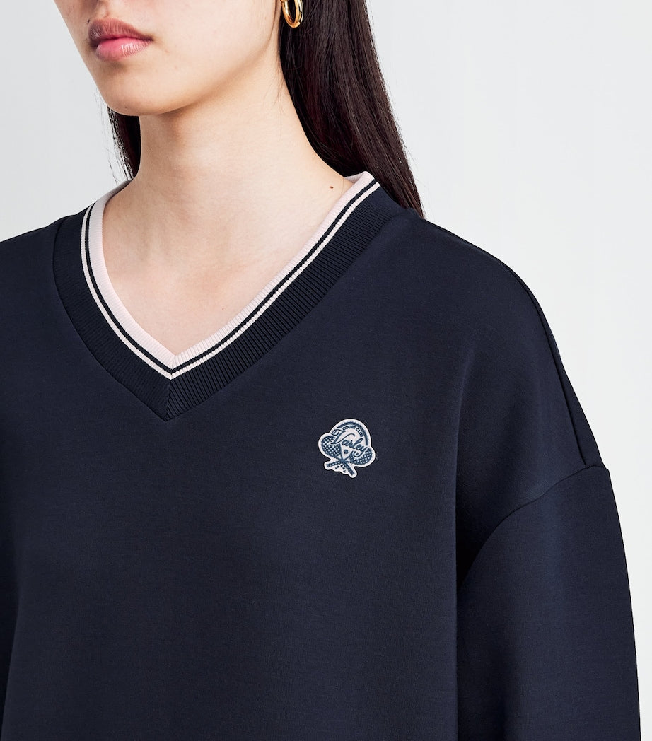 V-Neck Iona Sweatshirt NAVY