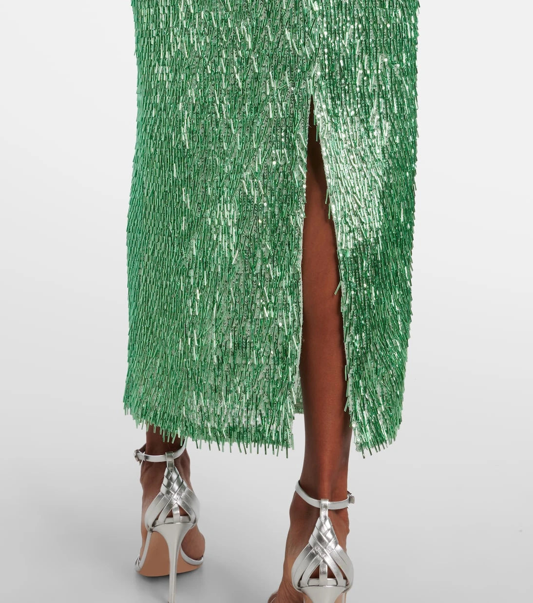 Erdem - Beaded off-shoulder midi dress
