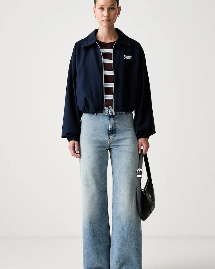Tommy Hilfiger wide leg kadın jean pantolon