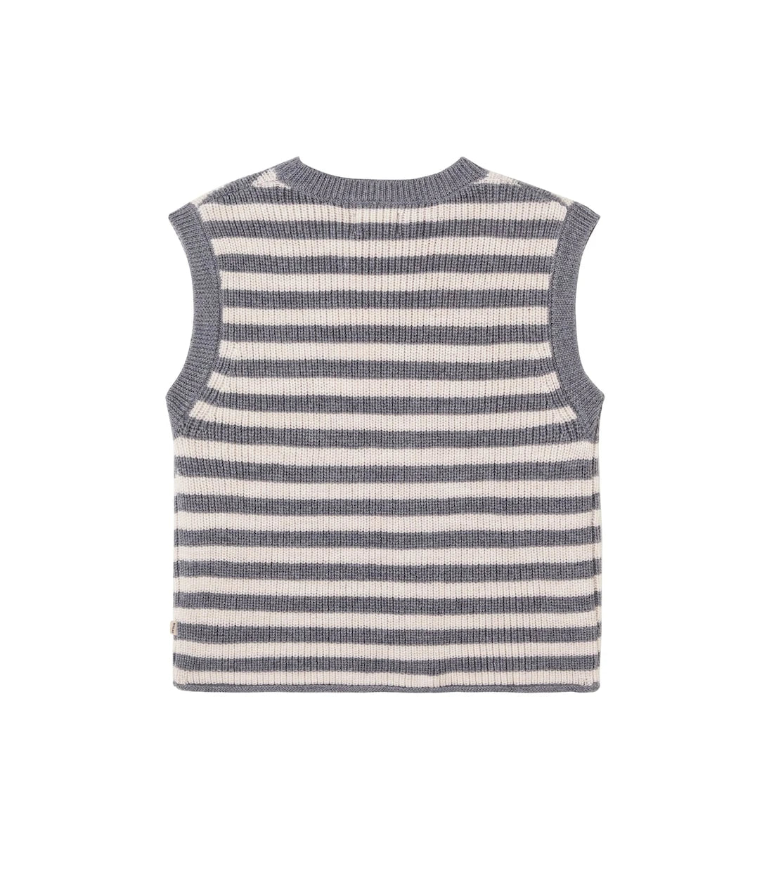 Wheat - Ruby striped wool sweater vest