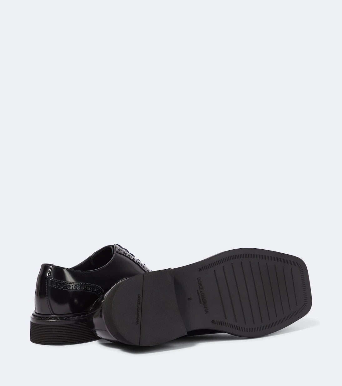 Dolce&Gabbana - Leather Oxford shoes