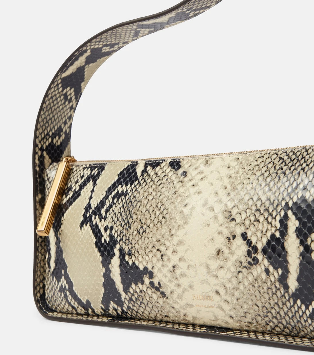 Khaite - Lori snake-effect leather shoulder bag