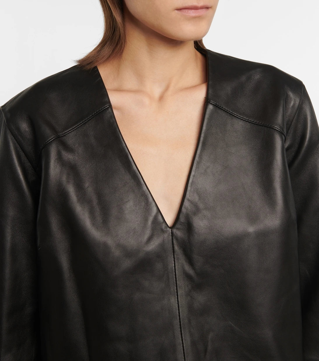 Dries Van Noten - Leather top