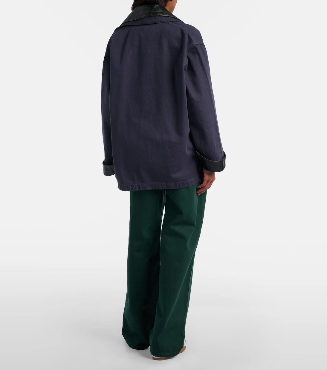 Miu Miu - Cotton gabardine straight pants