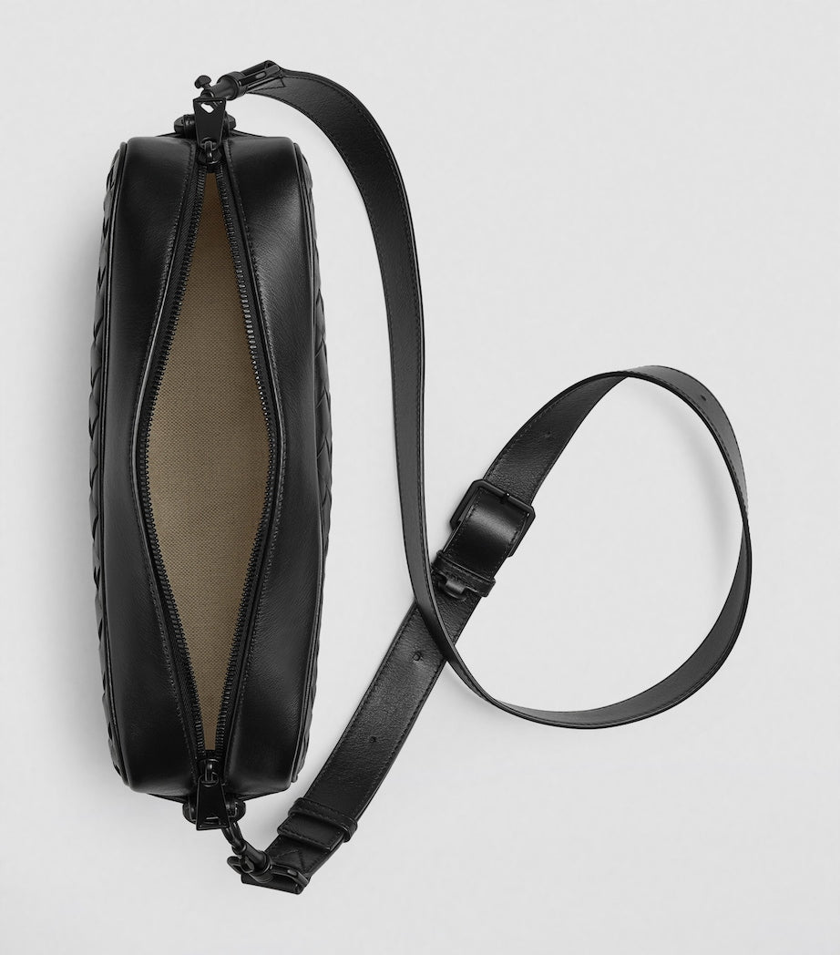 Medium Leather Cassette Camera Bag