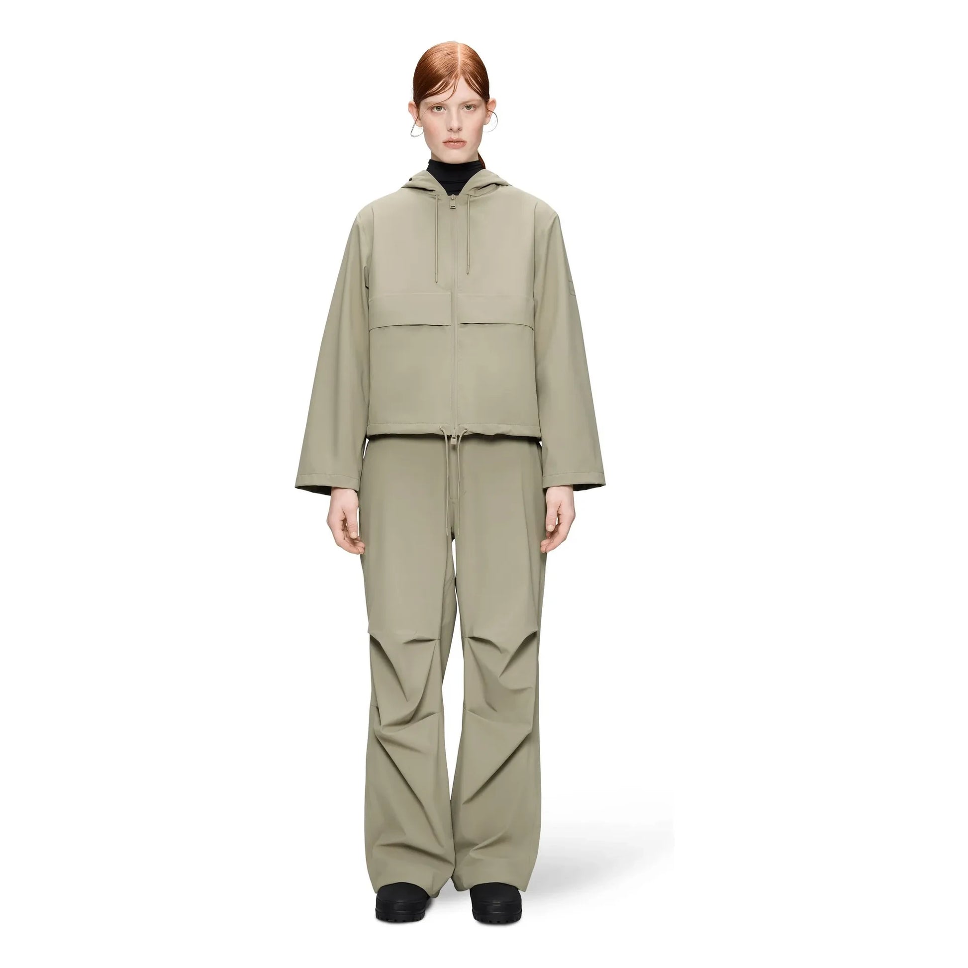 Rains - Suva Hardshell Short String Jacket W3 | Beige