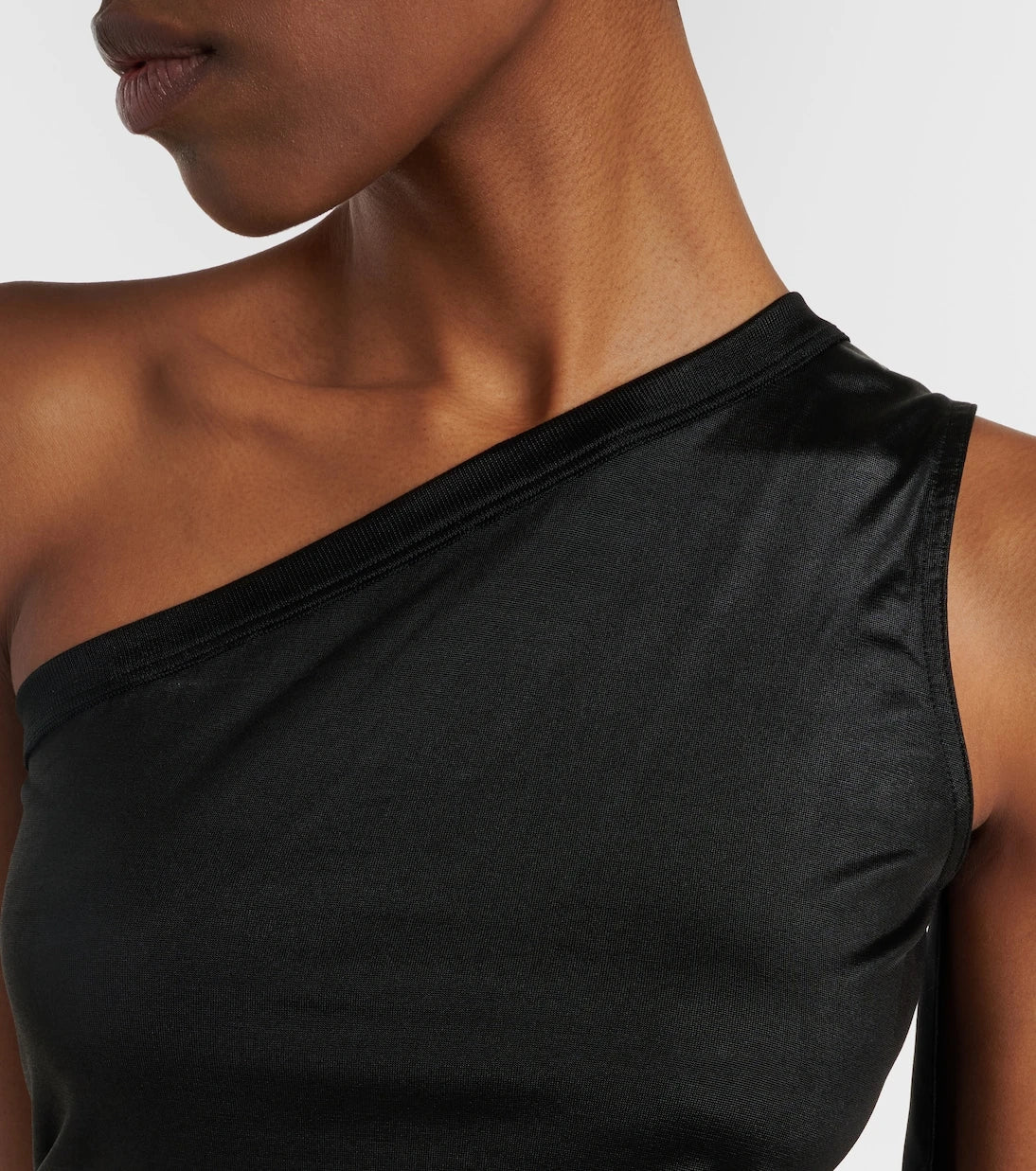 Rick Owens - Ziggy one-shoulder jersey top