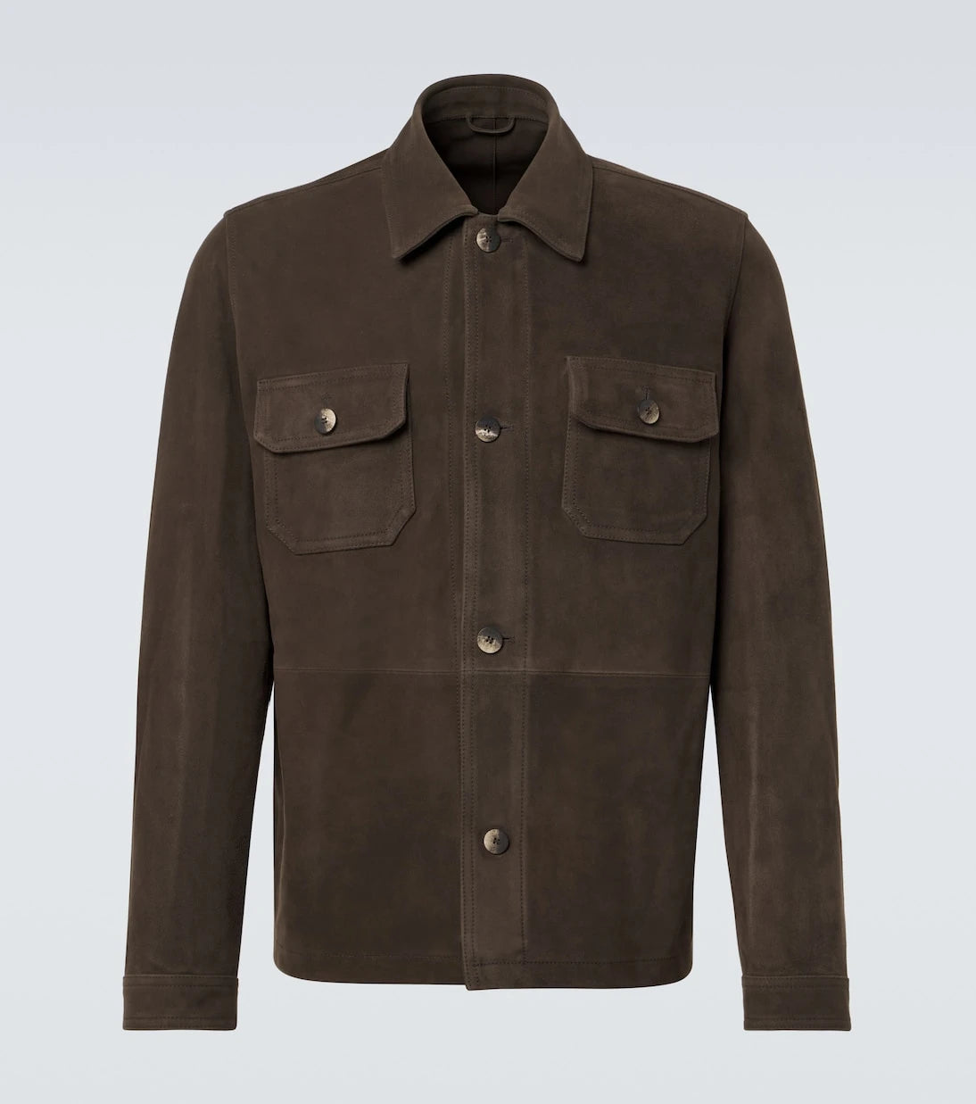 Frescobol Carioca - Ravi suede overshirt
