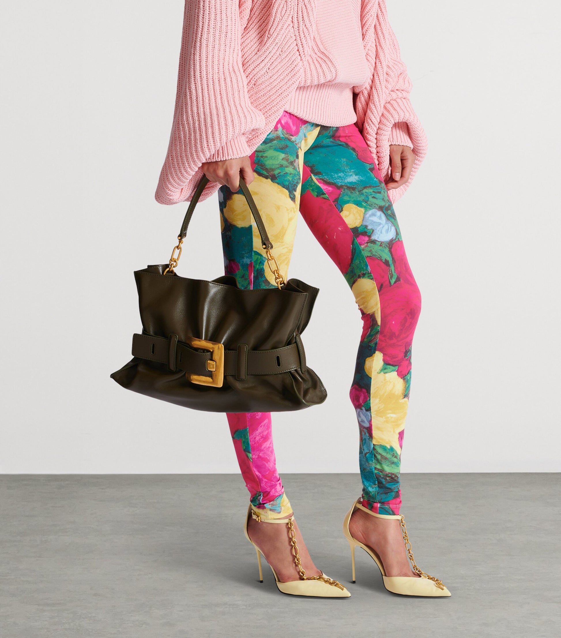 Medium Leather Anthem Shoulder Bag