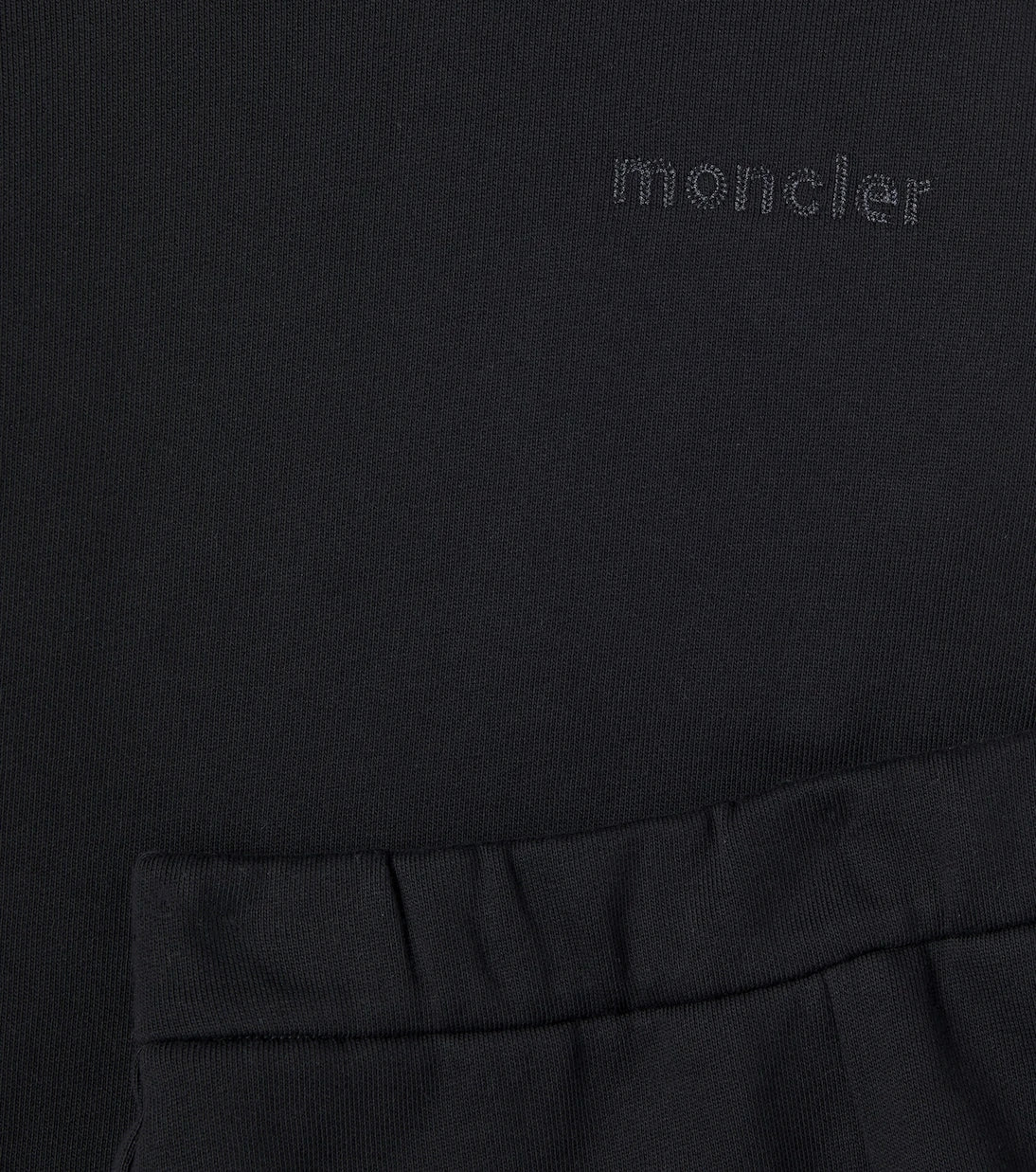 Moncler Enfant - Cotton sweatshirt and sweatpants set