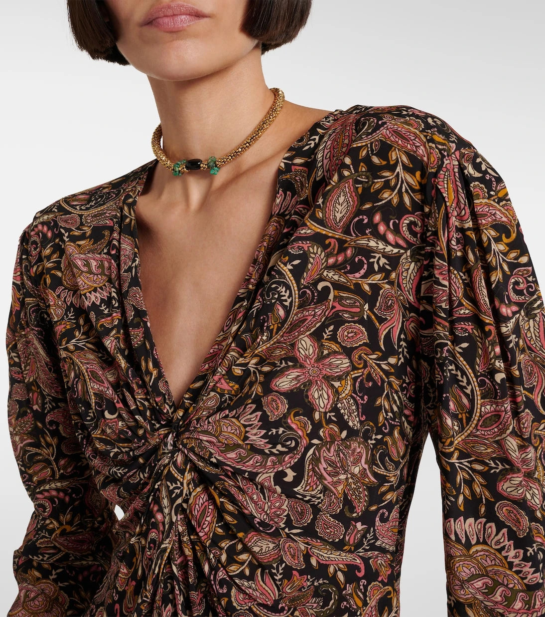 Marant Etoile - Zekia printed top