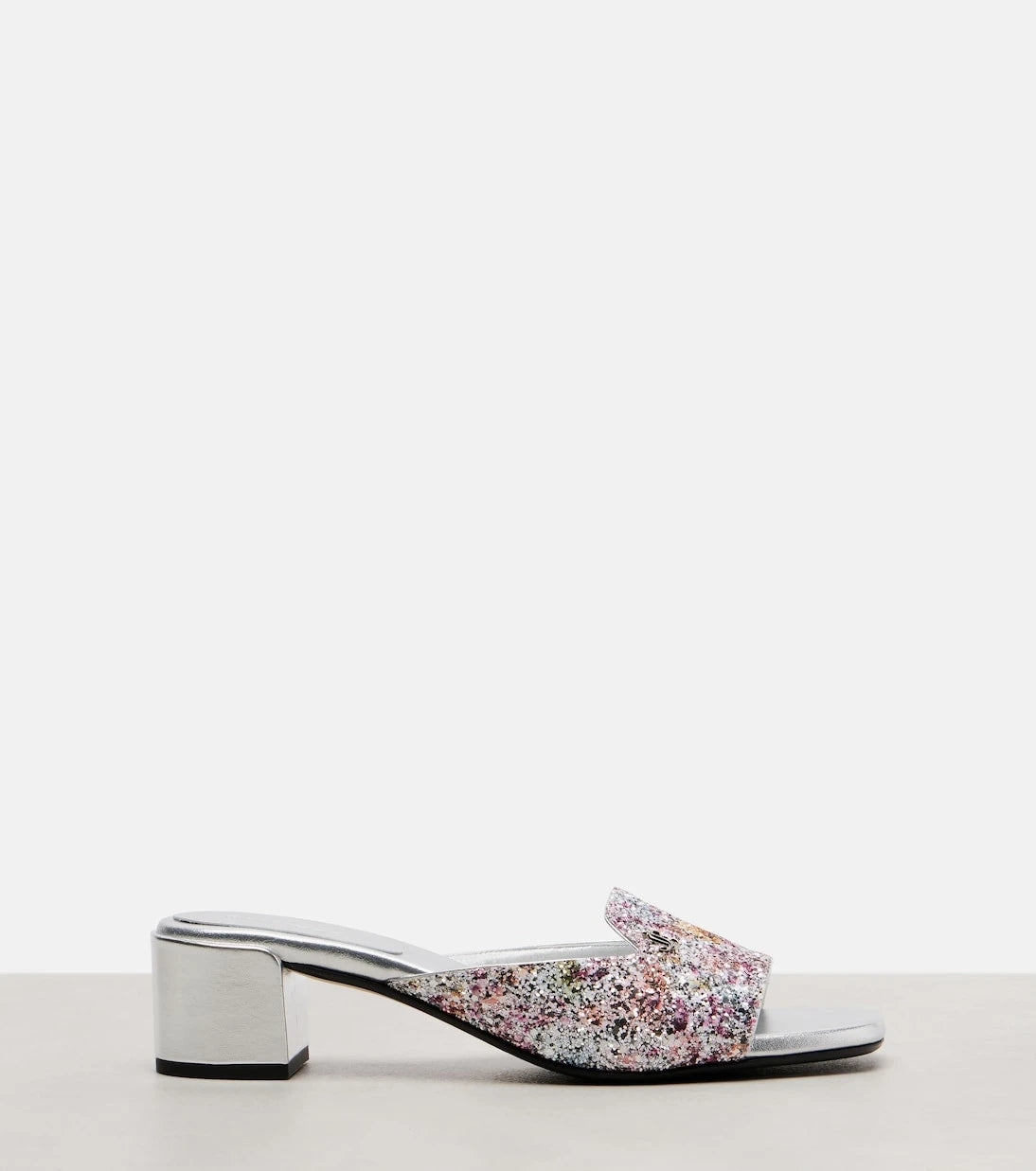 Jimmy Choo - Dina 45 glitter mules
