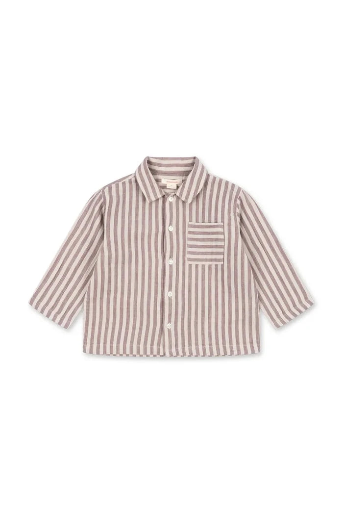 Konges Sløjd риза за деца от памук ELY SHIRT GOTS