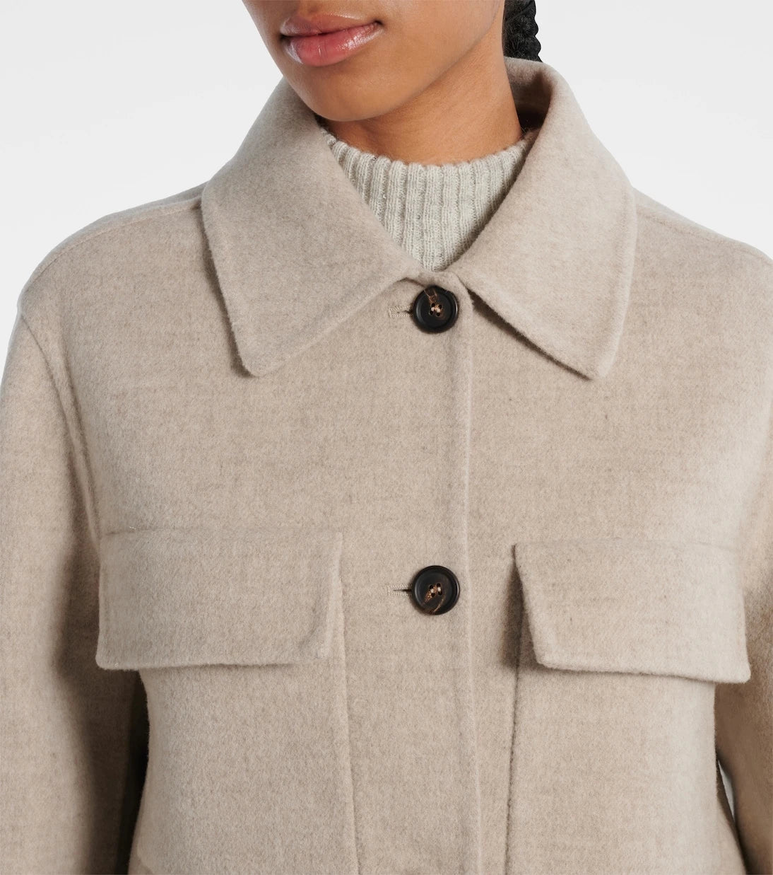 Brunello Cucinelli - Wool and cashmere overshirt