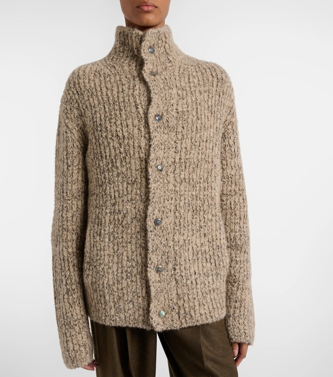 God's True Cashmere - Cashmere bouclé cardigan