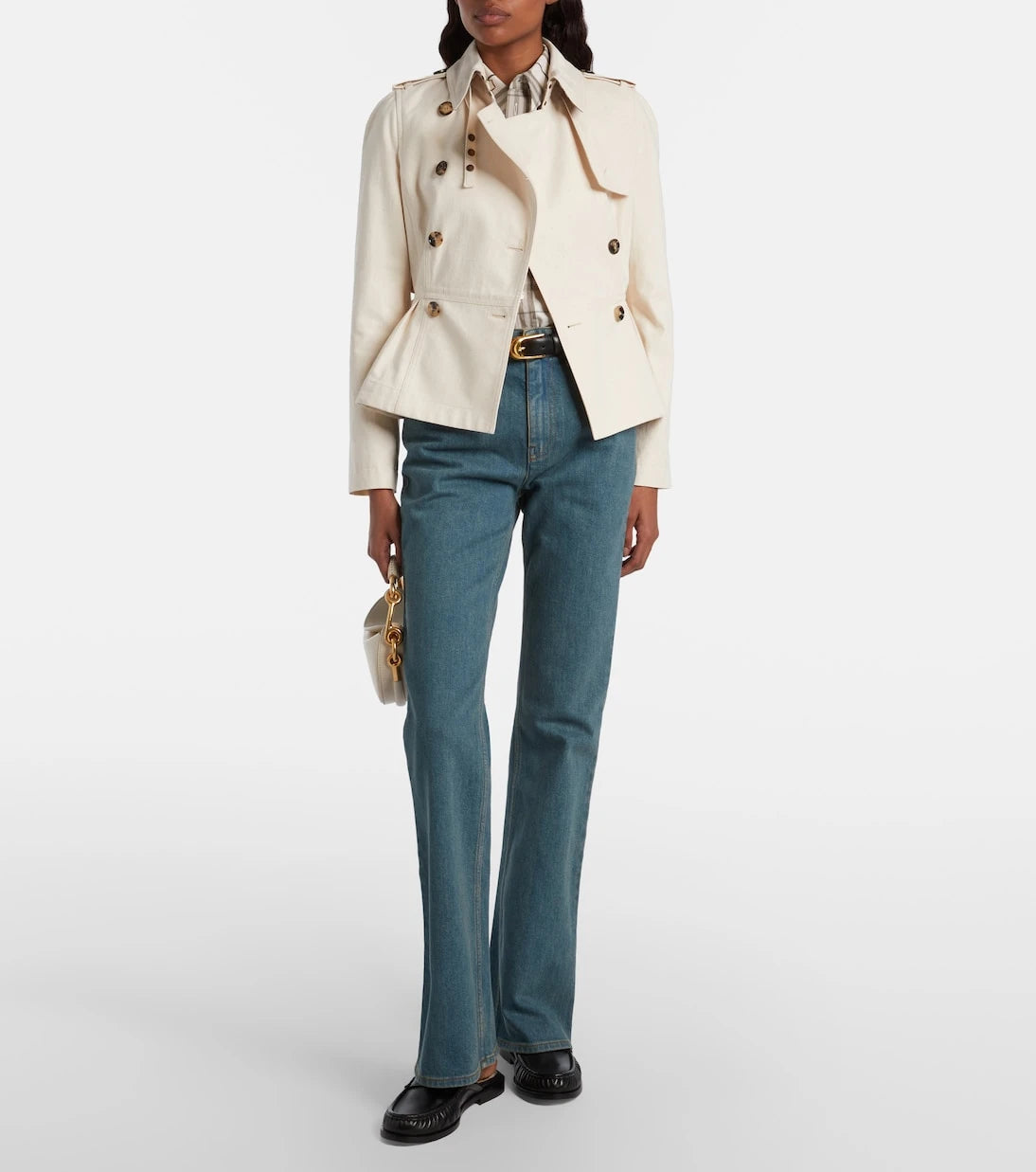 Burberry - Isabella cotton gabardine jacket