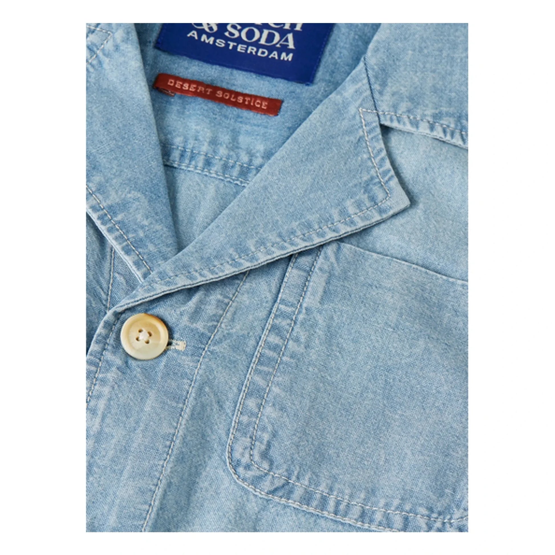 Scotch & Soda - Combishort Chambray | Light Blue