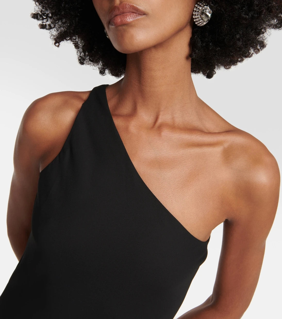 Mônot - One-shoulder chiffon maxi dress