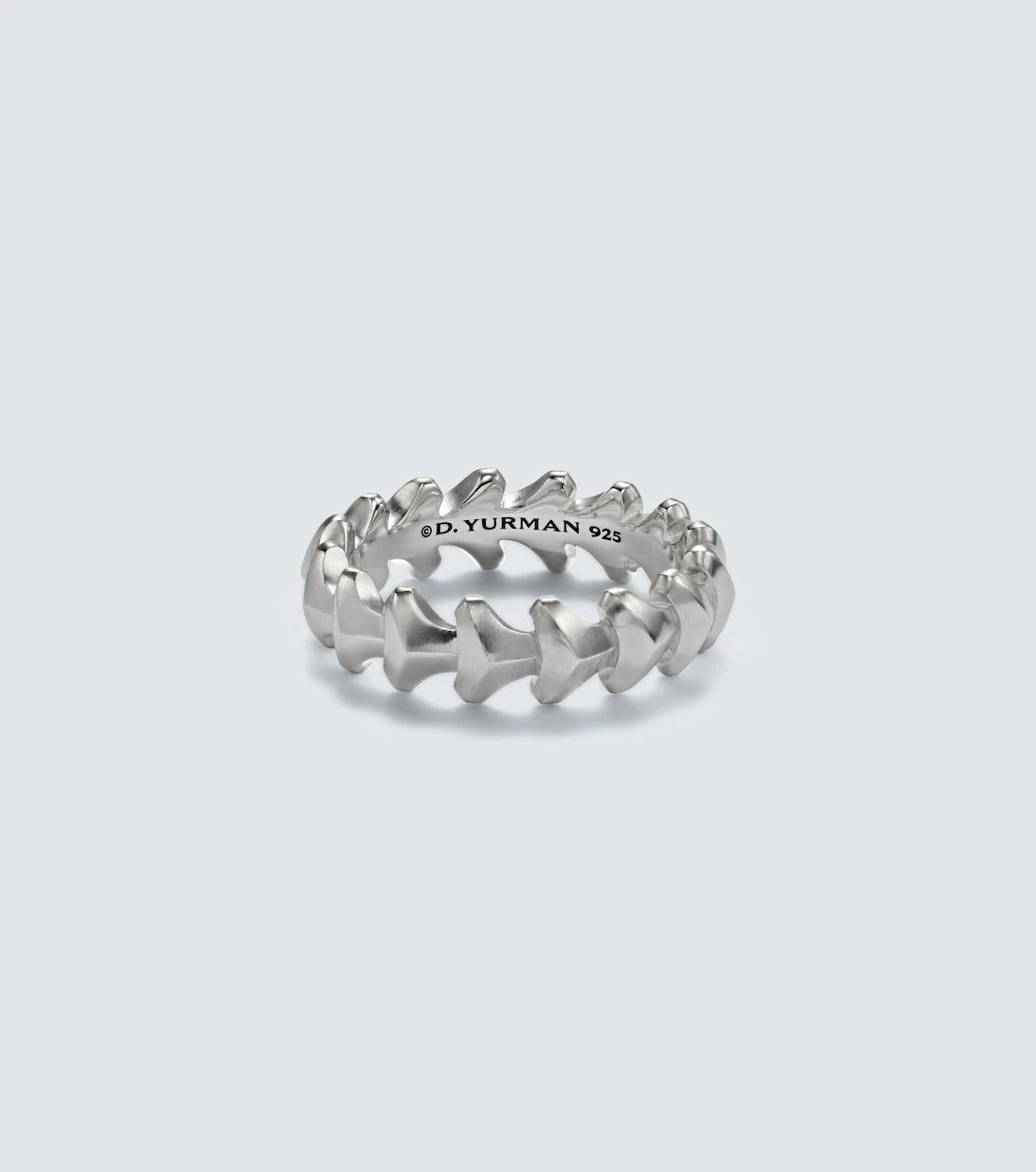 David Yurman - خاتم Armory® من الفضة الإسترلينية