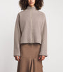 Fabiana Filippi Brown Reversible Zipped Cardigan