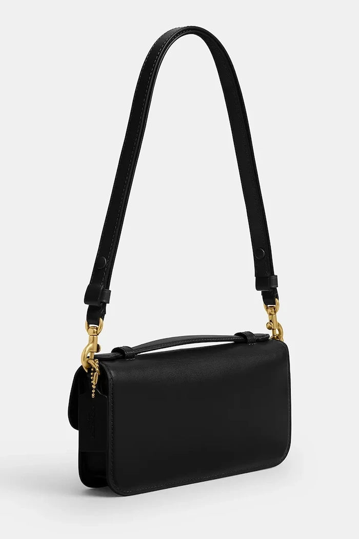 Coach чанта crossbody дамска от кожа Elora Top Handle