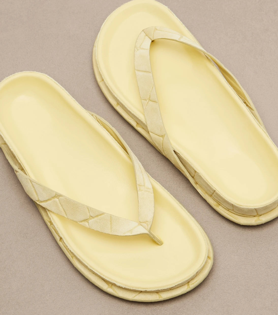 Jacquemus - Tatanes suede thong sandals