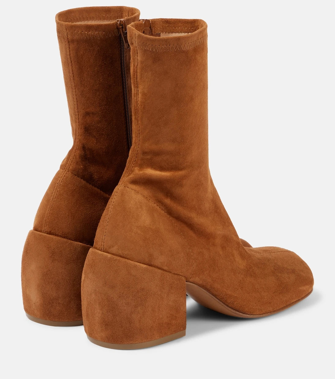 Dries Van Noten - 65 suede ankle boots