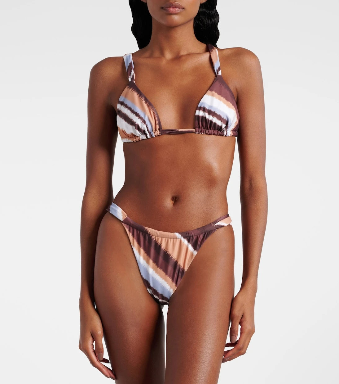 Faithfull - Andez striped bikini bottoms