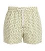 Lotus-Print Rio Swim Shorts