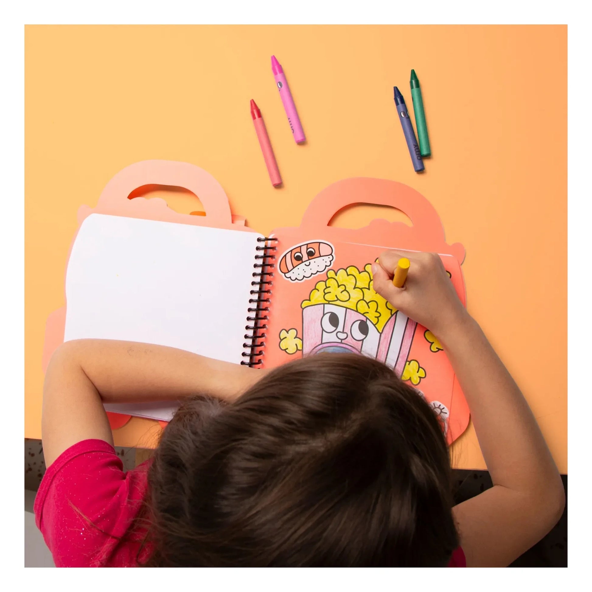 Omy - Yummy coloring book with stickers