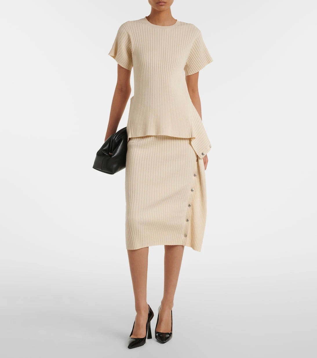 Stella McCartney - Ribbed-knit cotton top