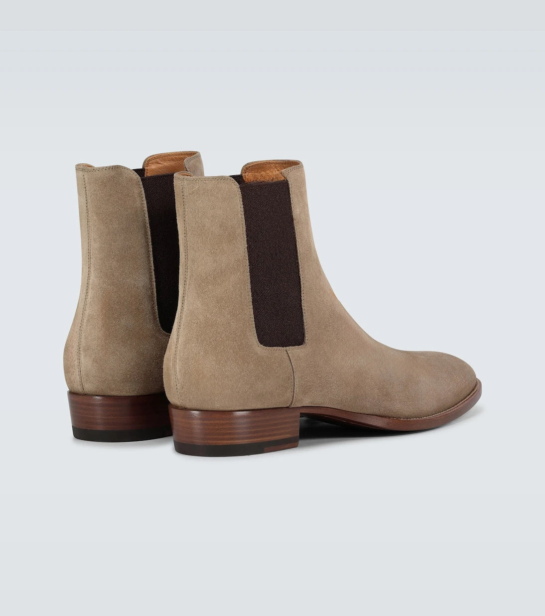 Saint Laurent - Wyatt suede Chelsea boots