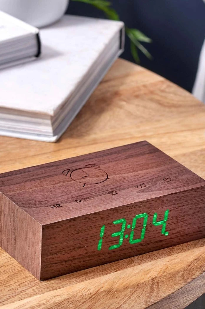 Настолен часовник Gingko Design Flip Click Clock