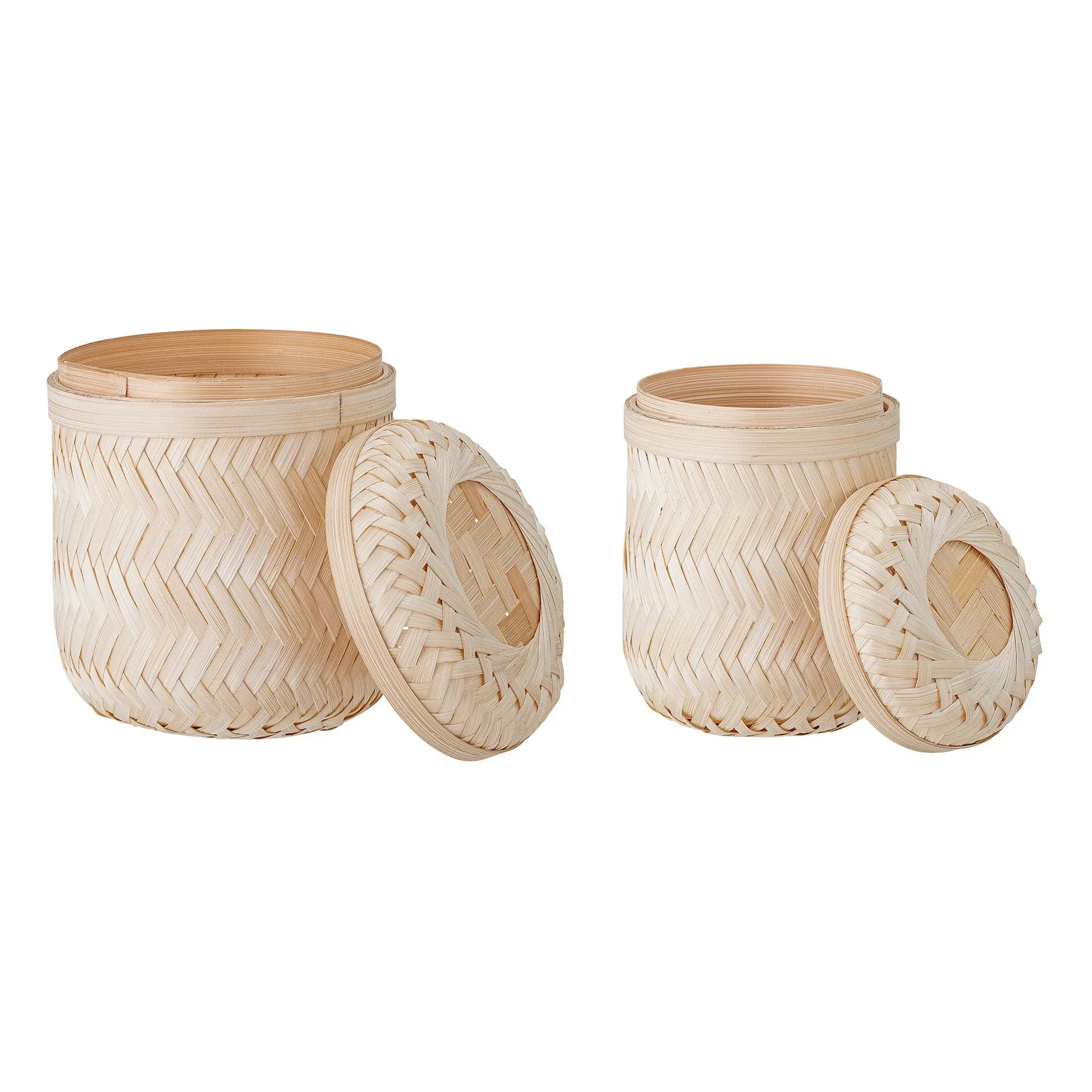 Bloomingville - Bamboo Storage Baskets - Set of 2