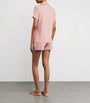 Skims Pink Soft Lounge Short Pyjama Set