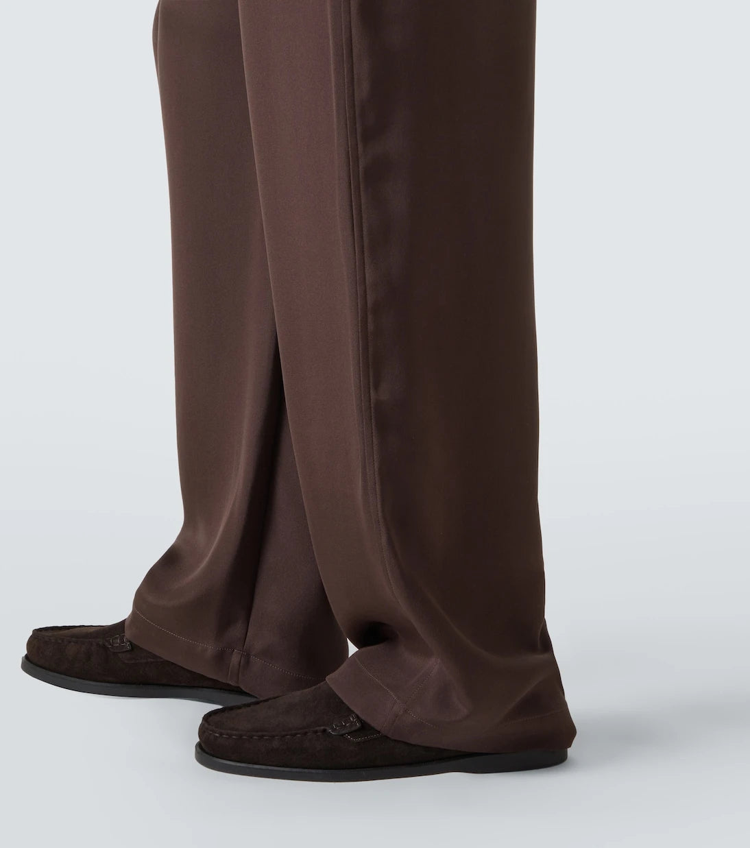 Saman Amel - Silk wide-leg pants