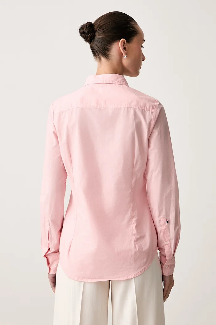 U.S. Polo Assn. Kadın Pamuklu Classic Fit Poplin Gömlek