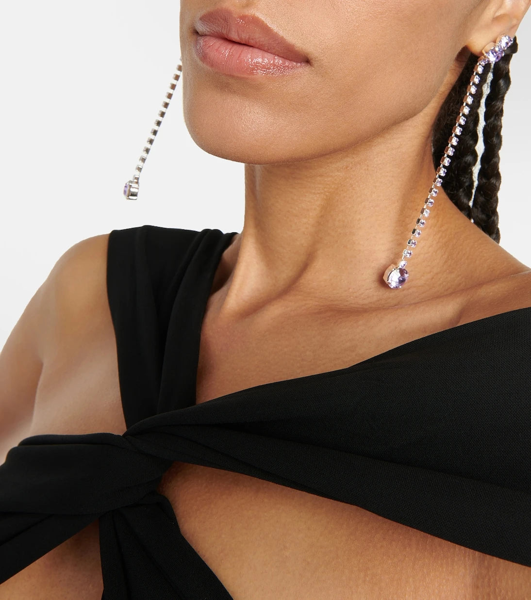 Magda Butrym - Crystal-embellished drop earrings