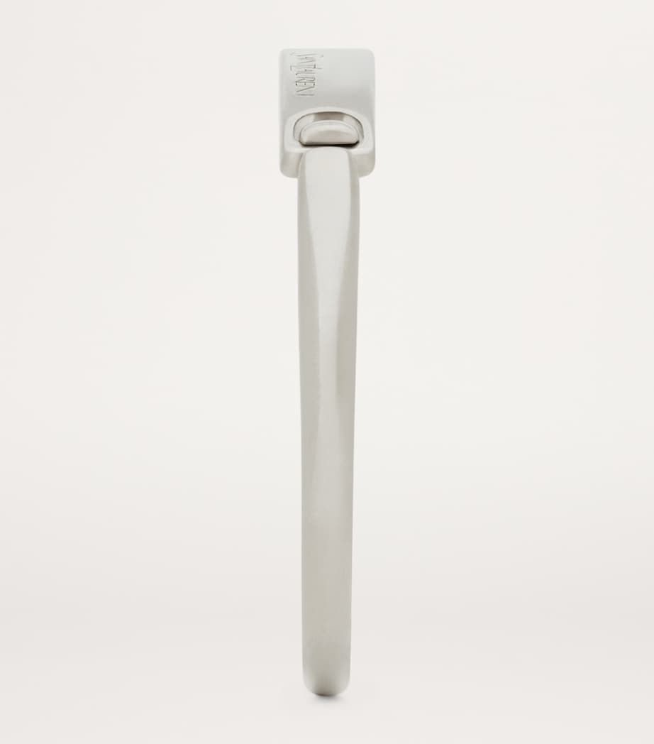 Saint Laurent Vintage Plaquette Bangle