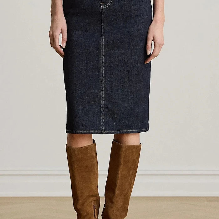 Lauren Ralph Lauren denim kalem etek