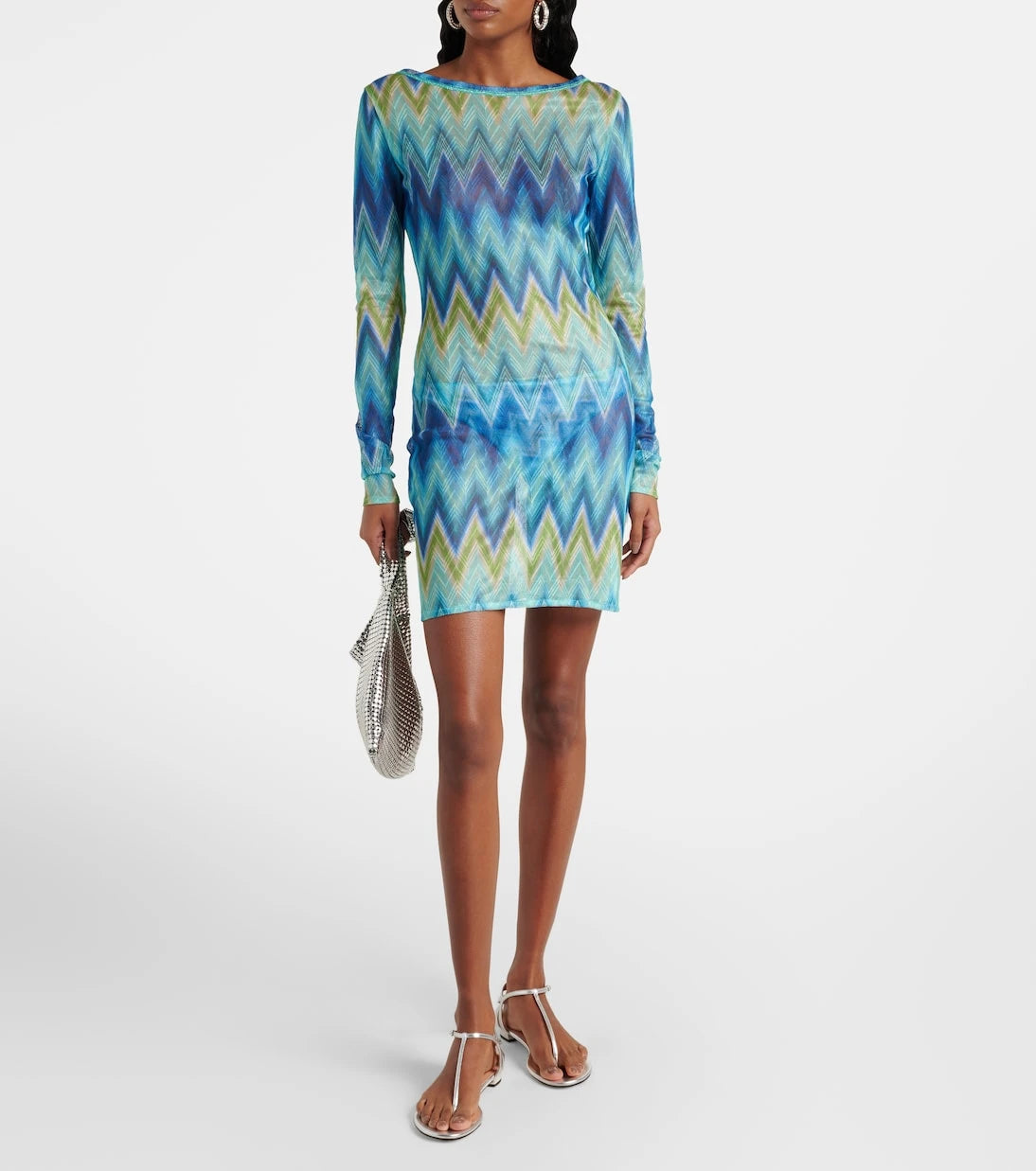 Missoni - Zigzag beach dress