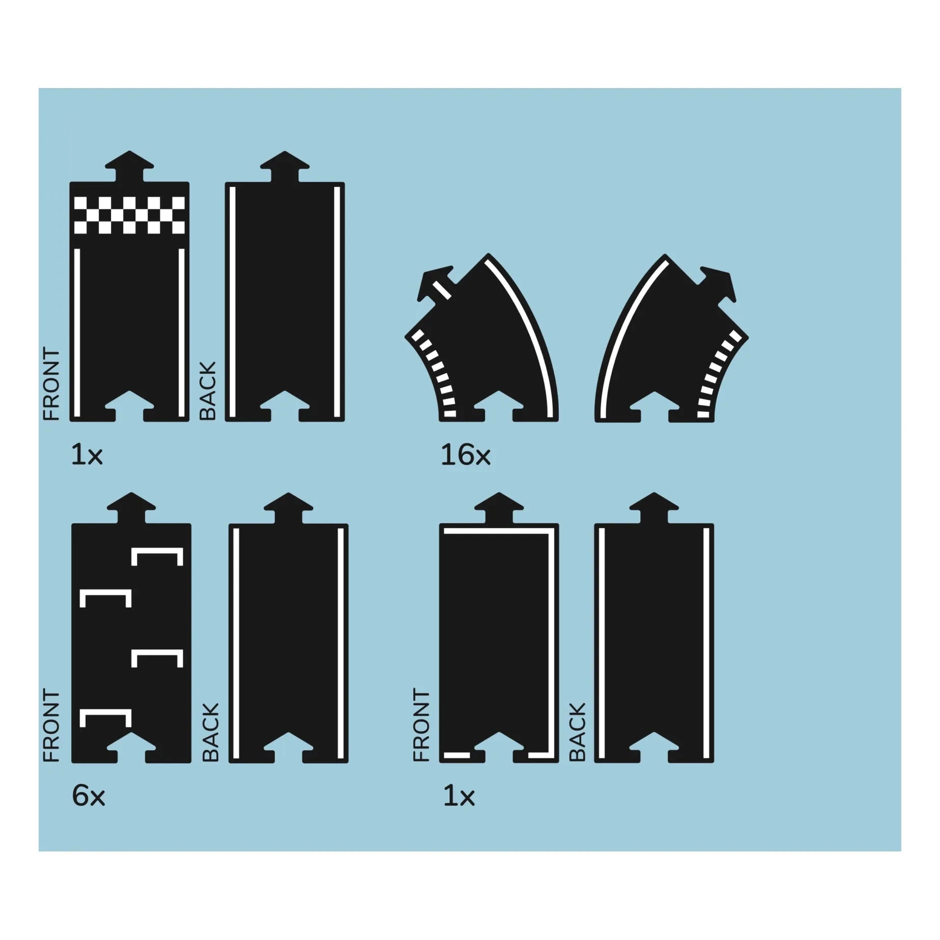 Waytoplay - Circuit Gand Prix - 24 pieces