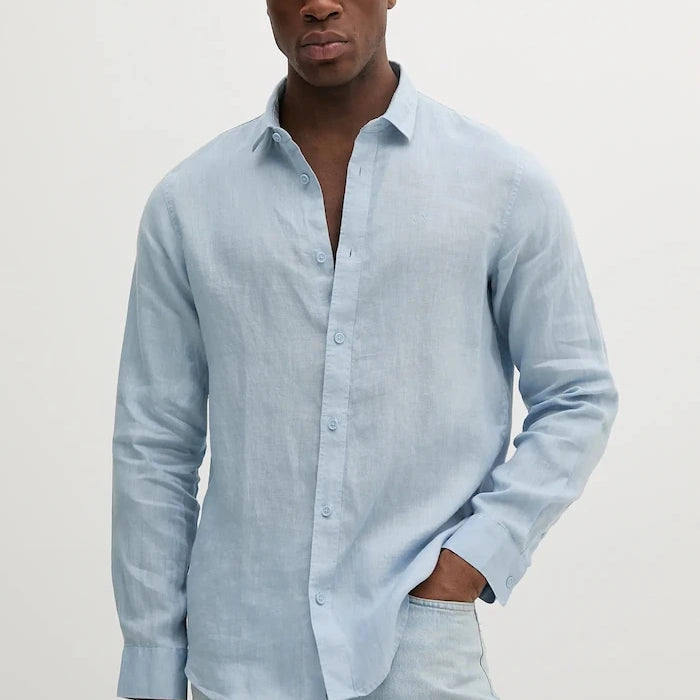 Ленена риза Armani Exchange