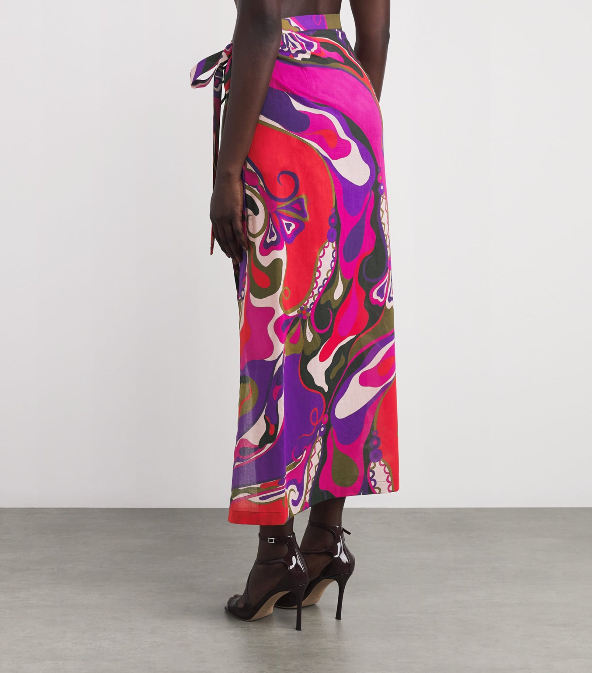 Multi Cotton Tie-Side Pareo