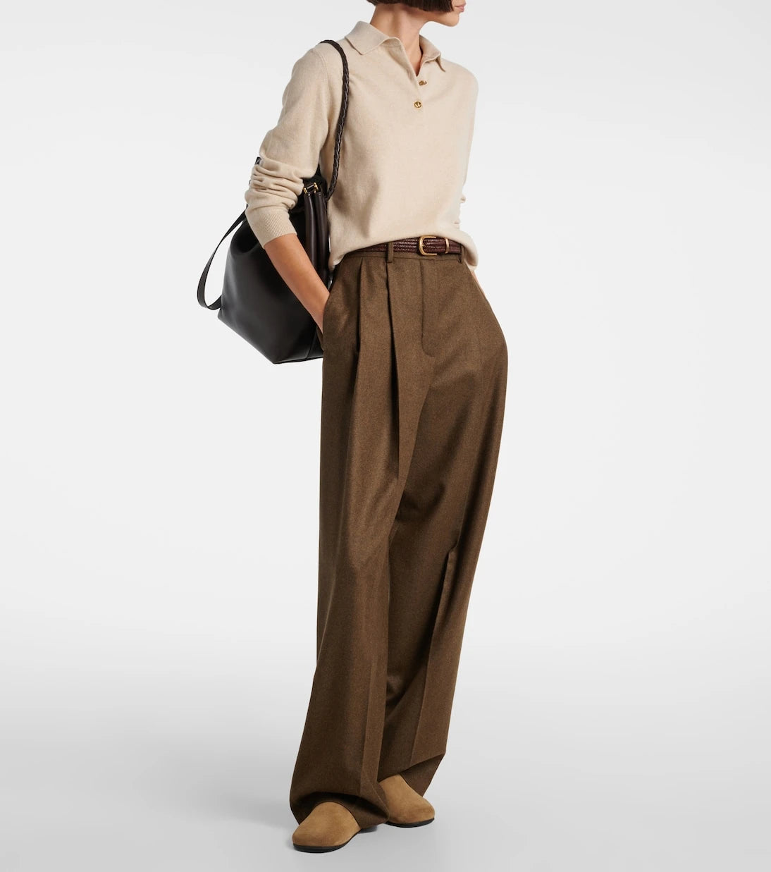 Loro Piana - Classic cashmere polo sweater