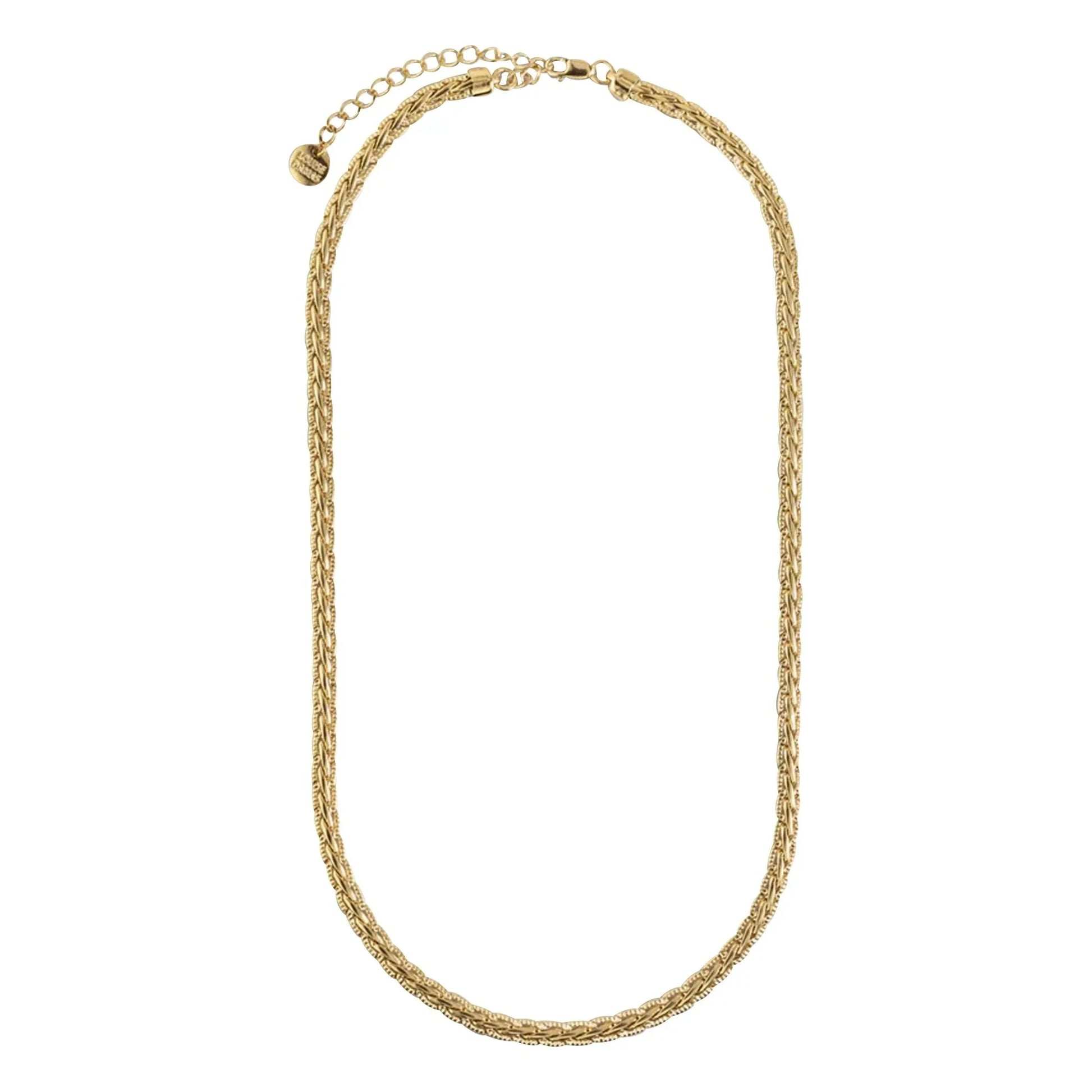 Louise Damas - La Tresse necklace | Gold