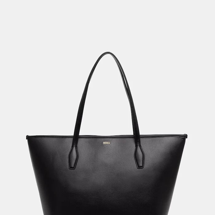 BOSS Sandy Zip Shopper kadın suni deri alışveriş çantası
